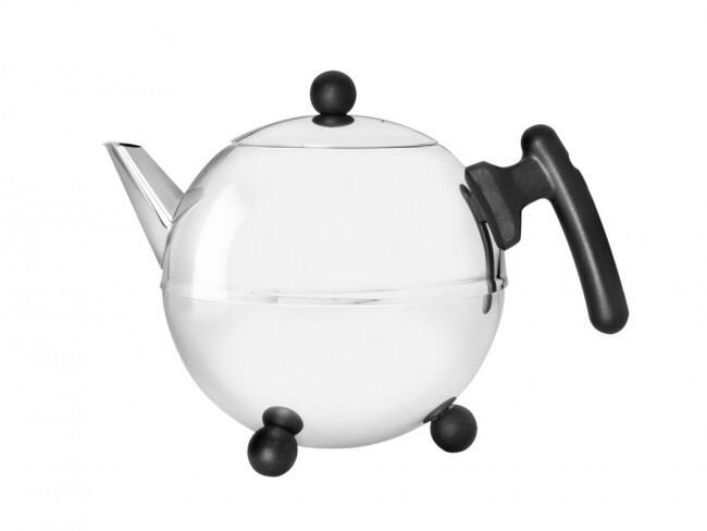 Bredemeijer Teekanne Bella Ronde 1,2l Edelstahl ,  schwarz   1304Z