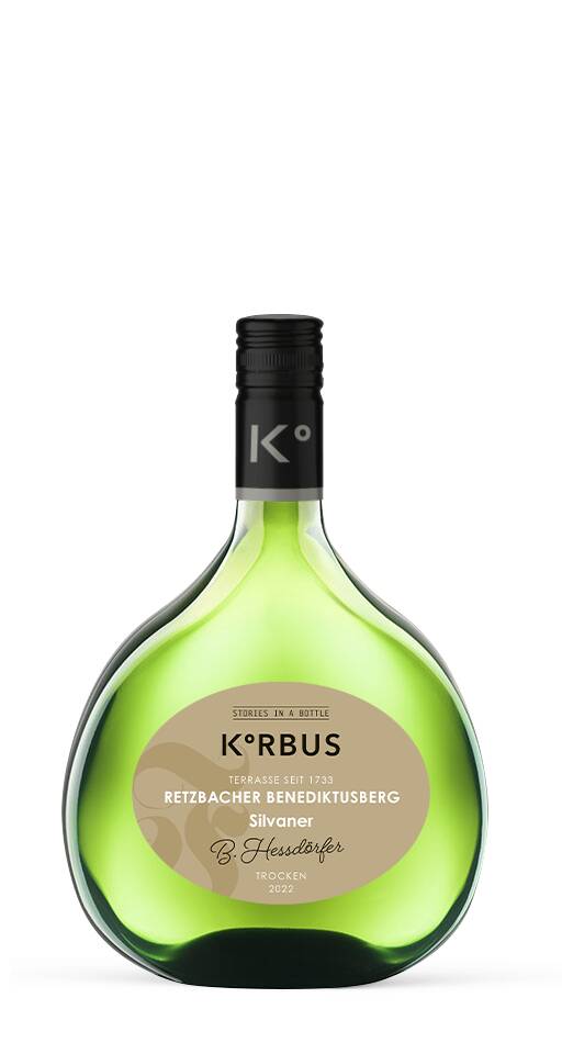 Korbus Wine Silvaner. Retzbacher Benediktusberg. Terasse 2022