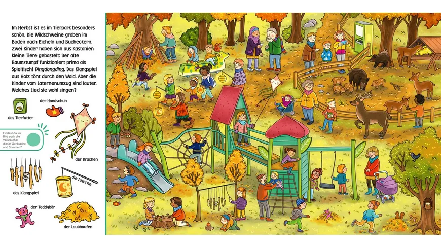 Hör mal (Soundbuch): Wimmelbuch: Spielplatz