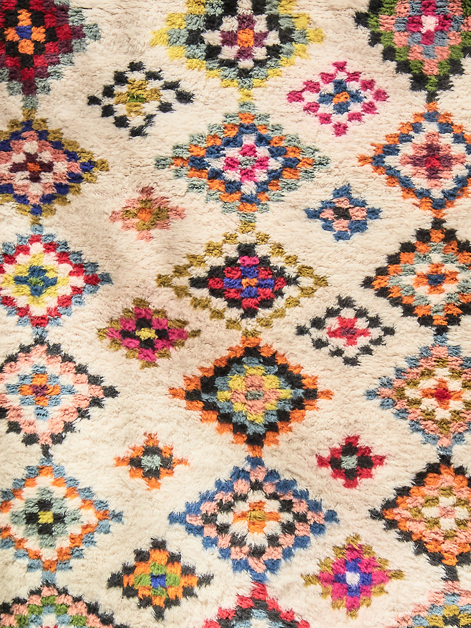 Tafila Berber-Teppich, Creme