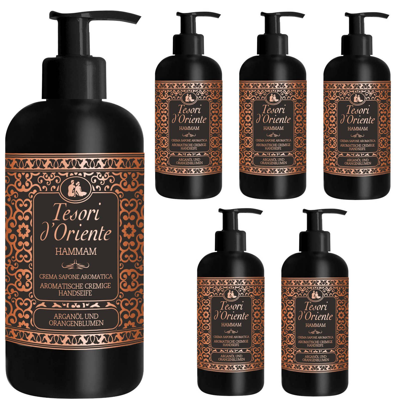 Tesori d´Oriente Seifen-Set Seifen Set Ritual Hammam Feste Seife Creme Duschbad Duschgel