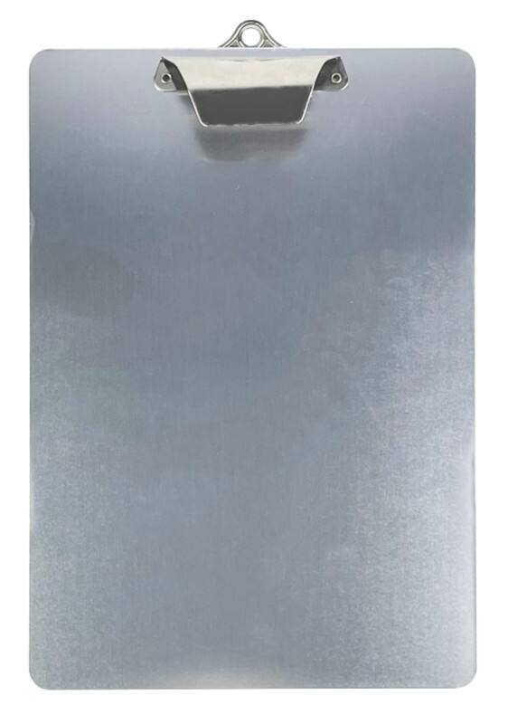 Viking Klemmbrett Kanzleipapier Aluminium Silber Hoch