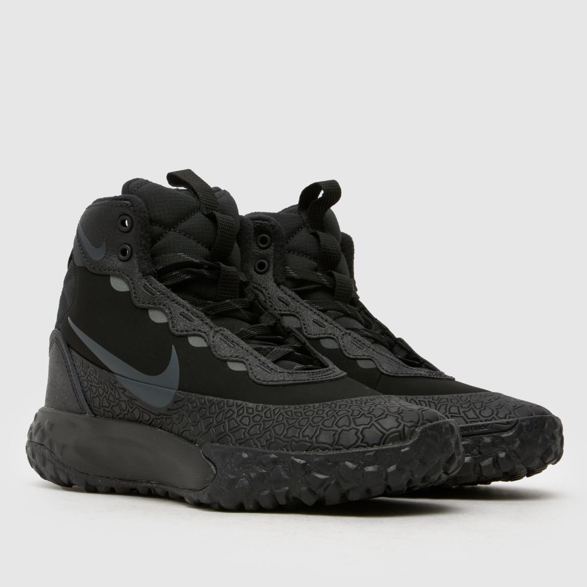 Nike svarta Terrascout ungdomsskor