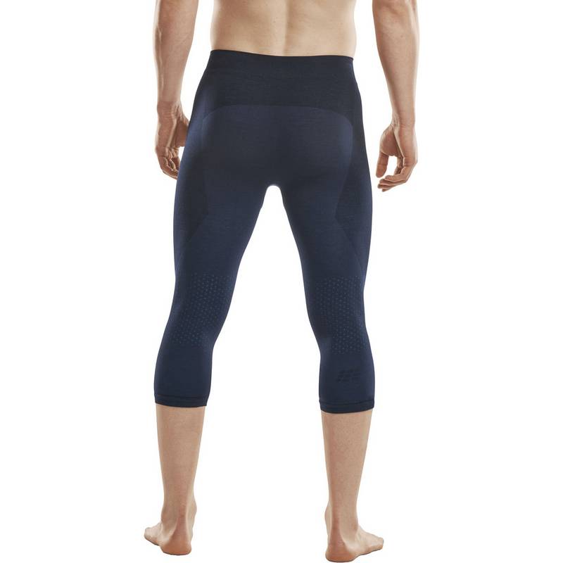 CEP Merino 3/4 Skiing Base Tights Leggings Herren