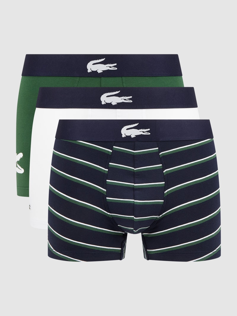 Trunks mit Label-Detail im 3er-Pack in grün