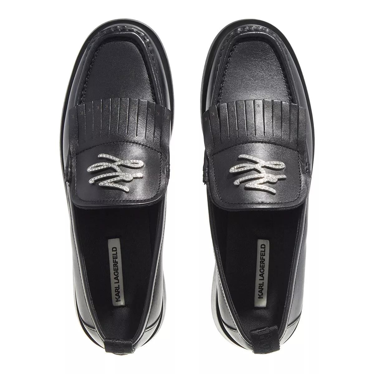 LAGERFELD Ballerinas schwarz Loafer