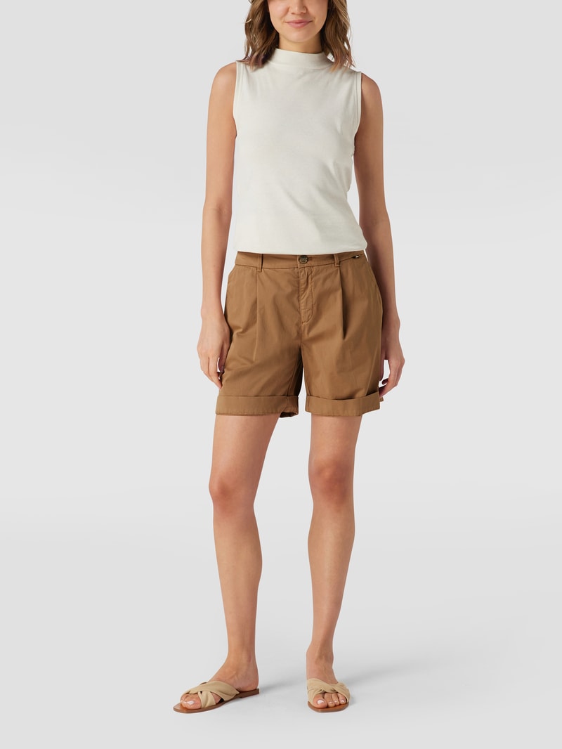 Bermudas mit Stretch-Anteil Modell 'Taggie' in beige