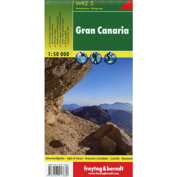 Gran Canaria, Wanderkarte 1:50.000 - Wanderkarte