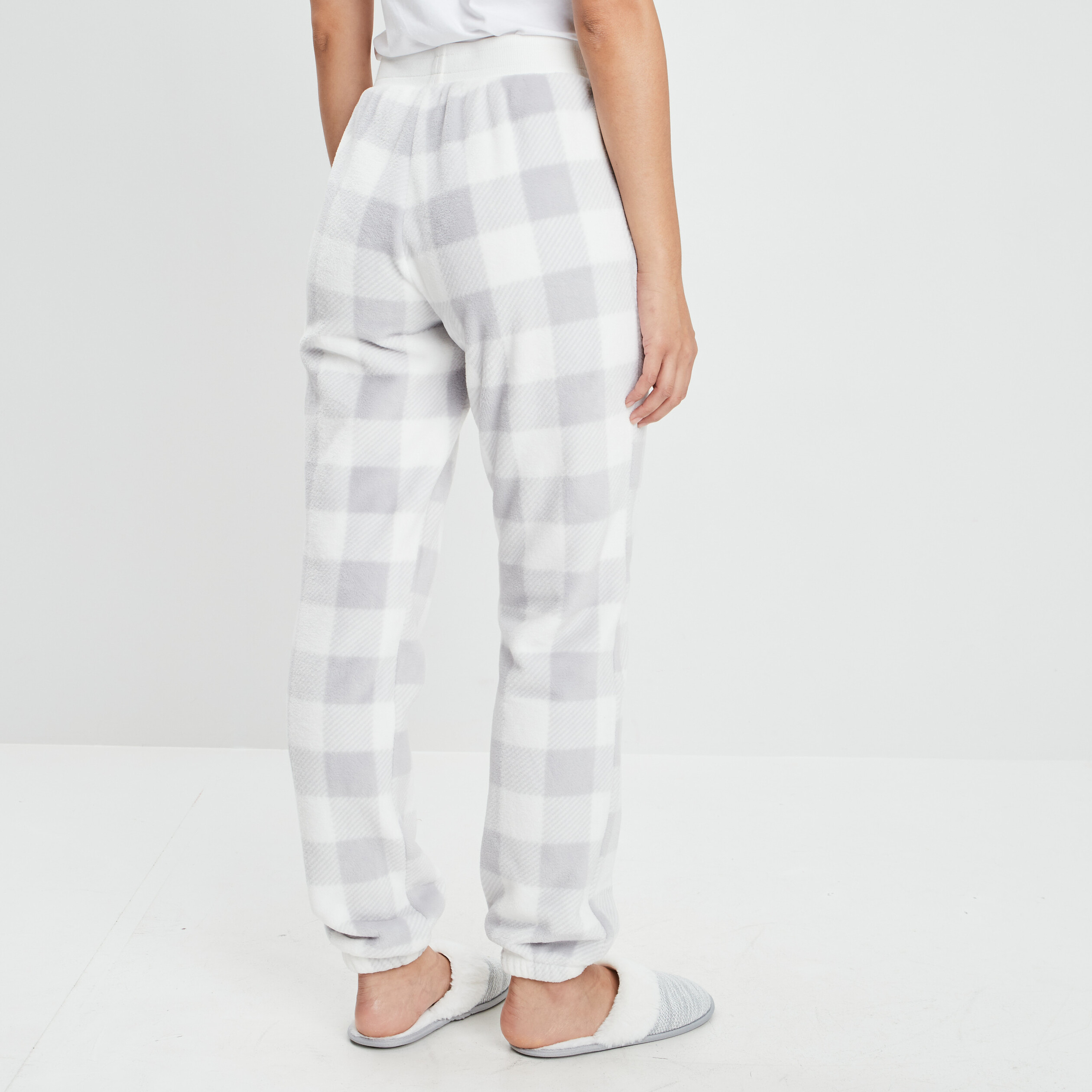 Pantalon de pyjama ecru femme | La Halle