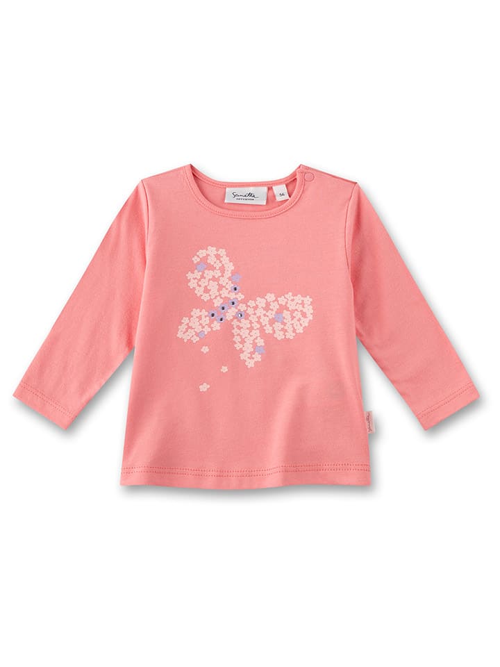 Sanetta Kidswear Longsleeve in Pink günstig kaufen