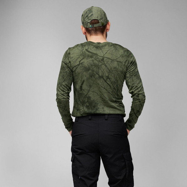 VÄRMLAND WOOL LS M Herren - Langarmshirt