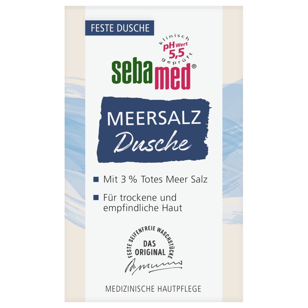 Meersalz feste Dusche