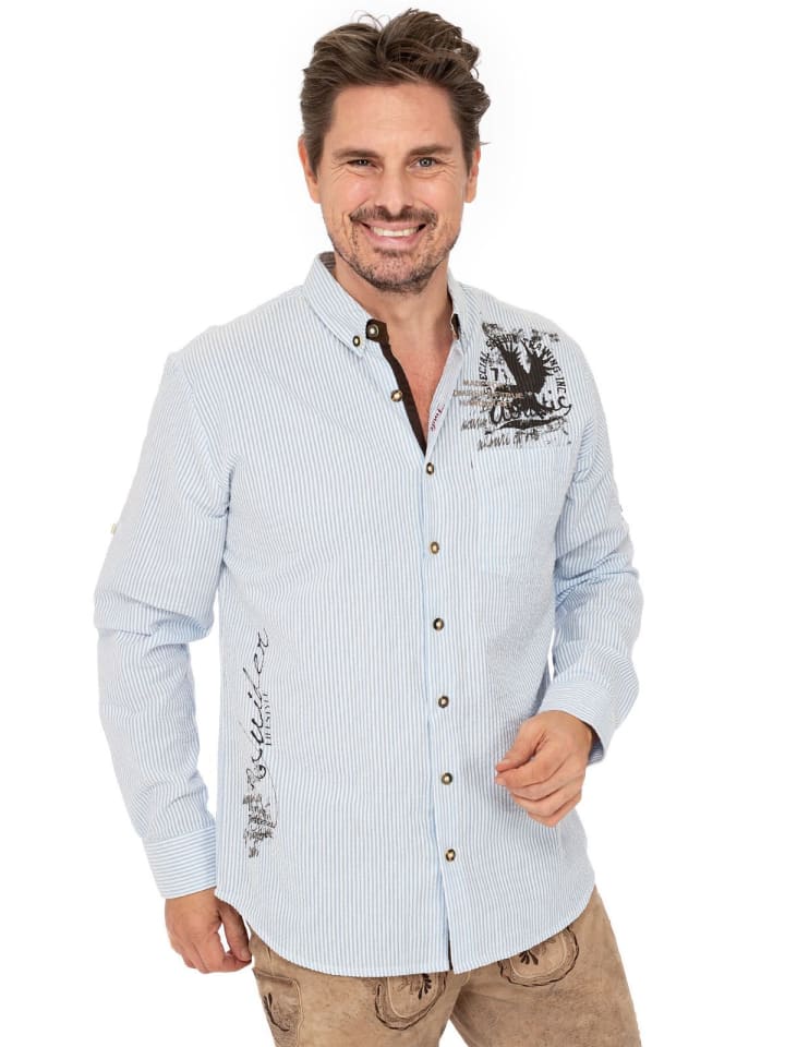 Hangowear Hemd FREDERICK in hellblau günstig kaufen