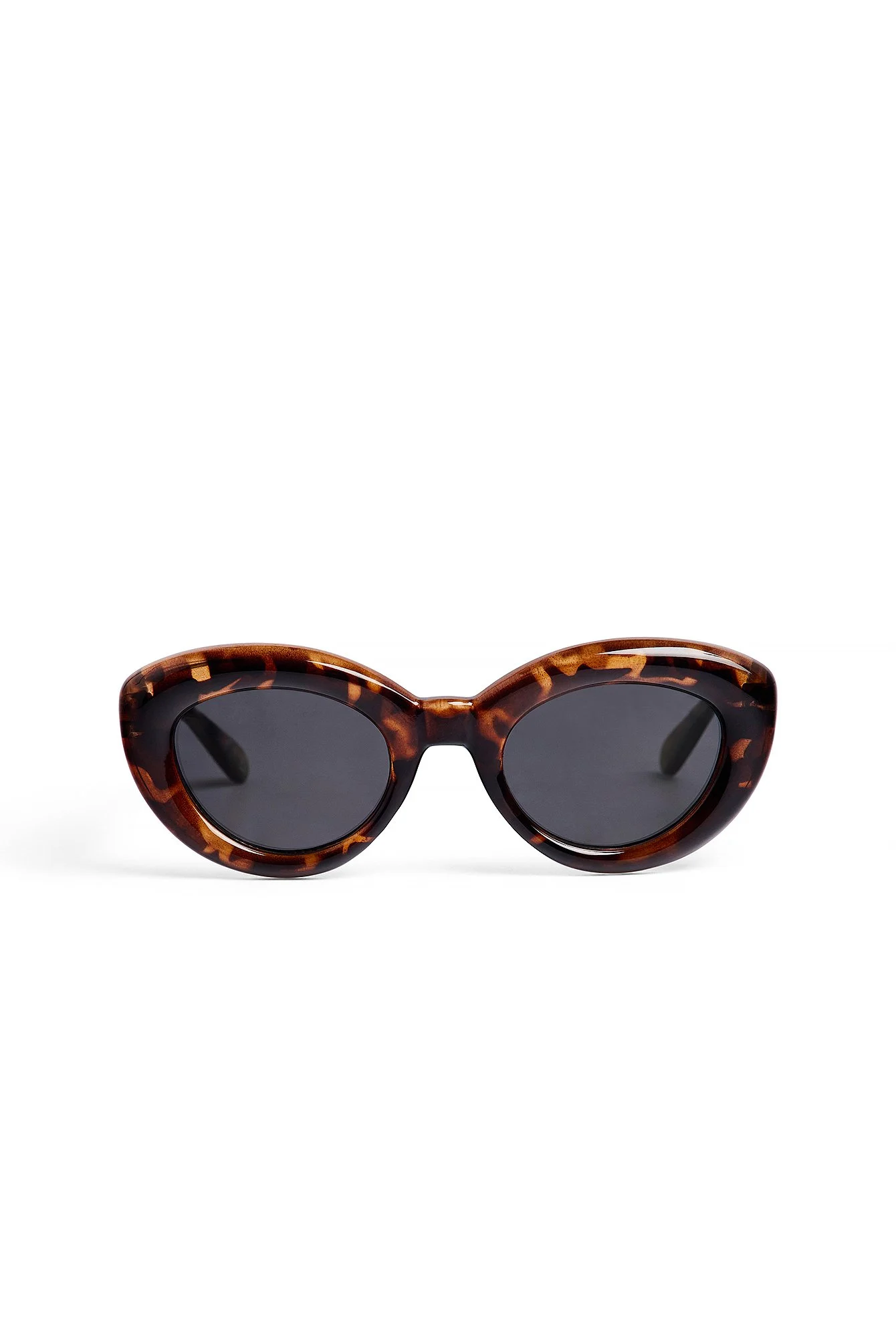 Aufgeblasene Cateye-Sonnenbrille