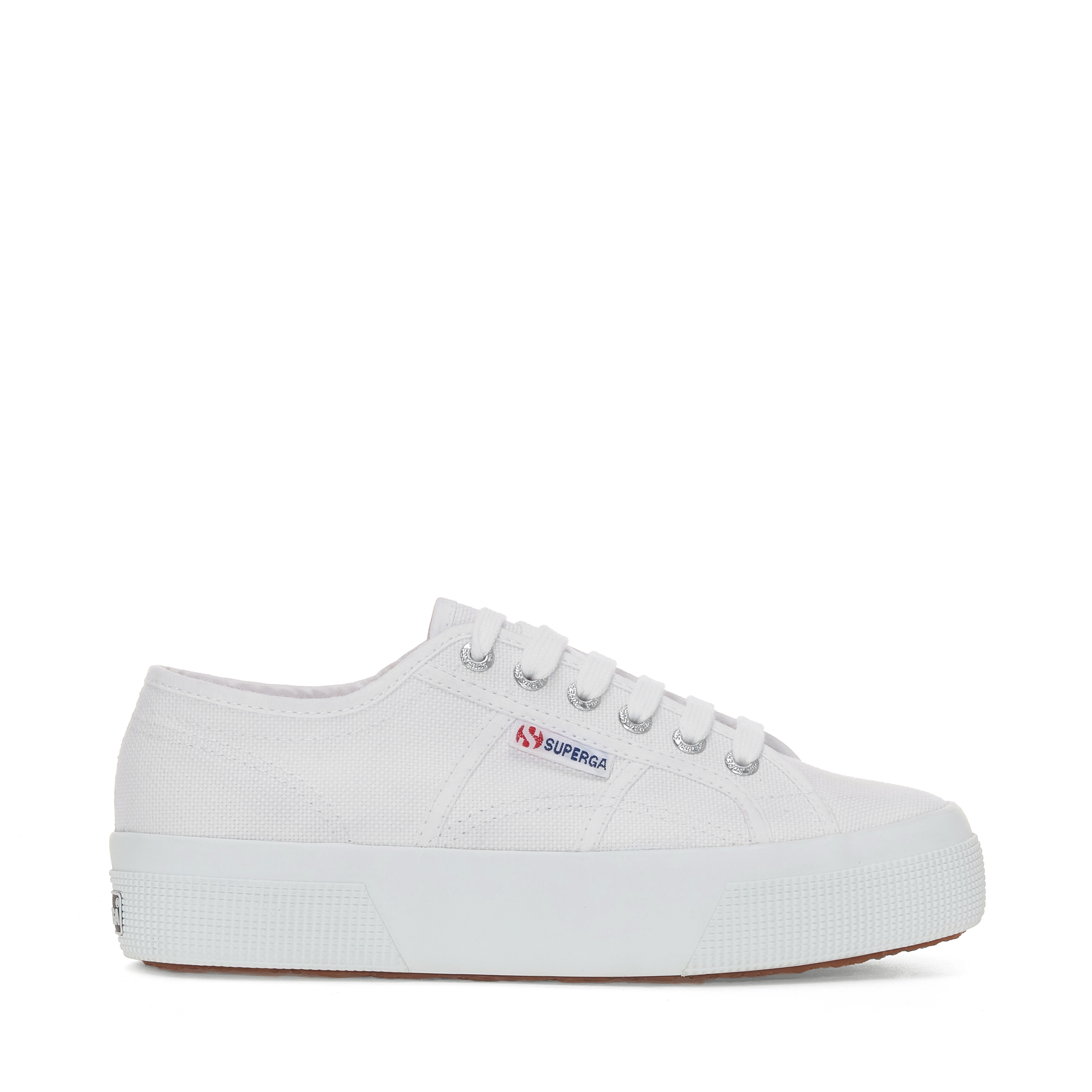 Superga 2740 Platform S21384W, Schnürschuhe, Damen, white