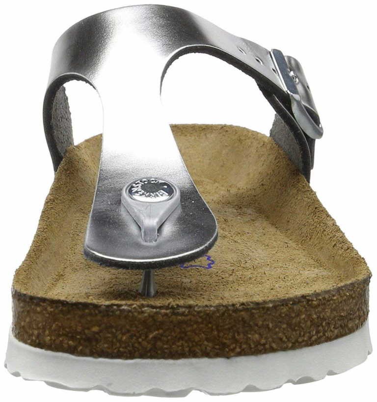 BIRKENSTOCK Zehentrenner silber