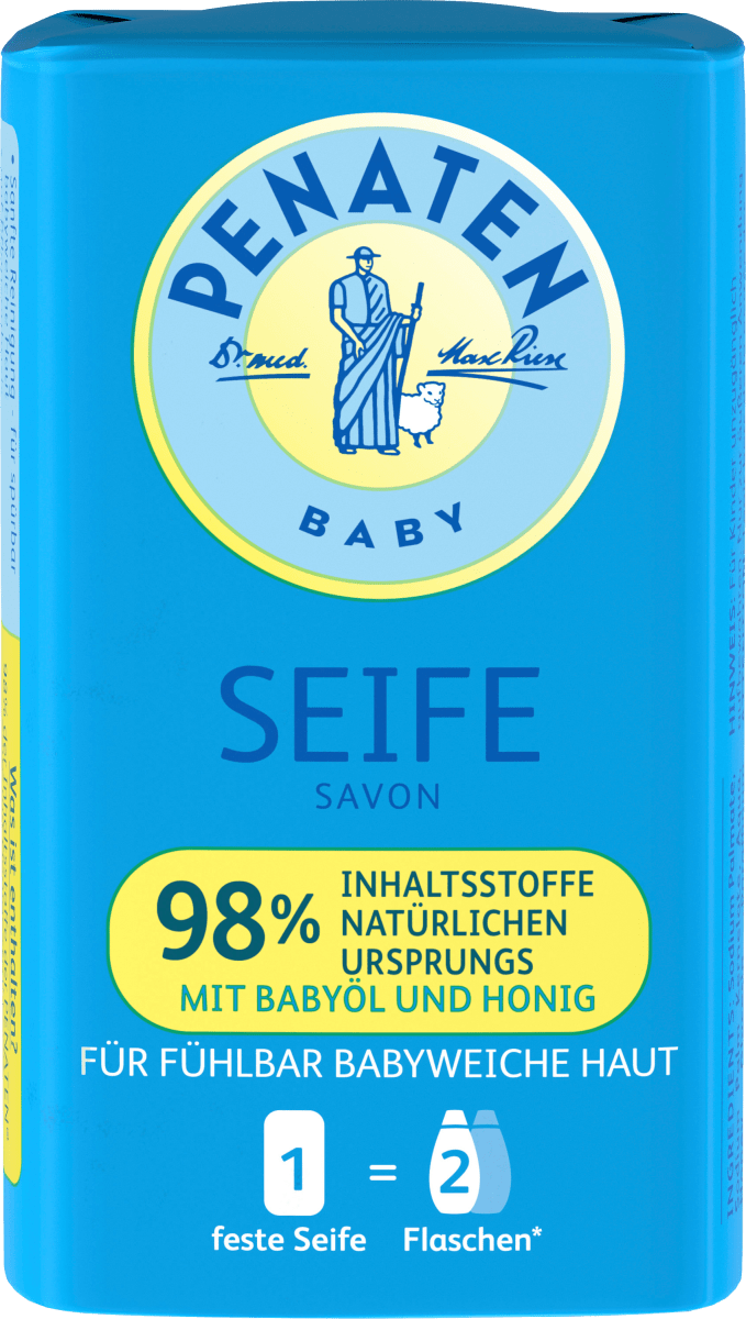 Seifenstück mit Babyöl & Honig, 90 g