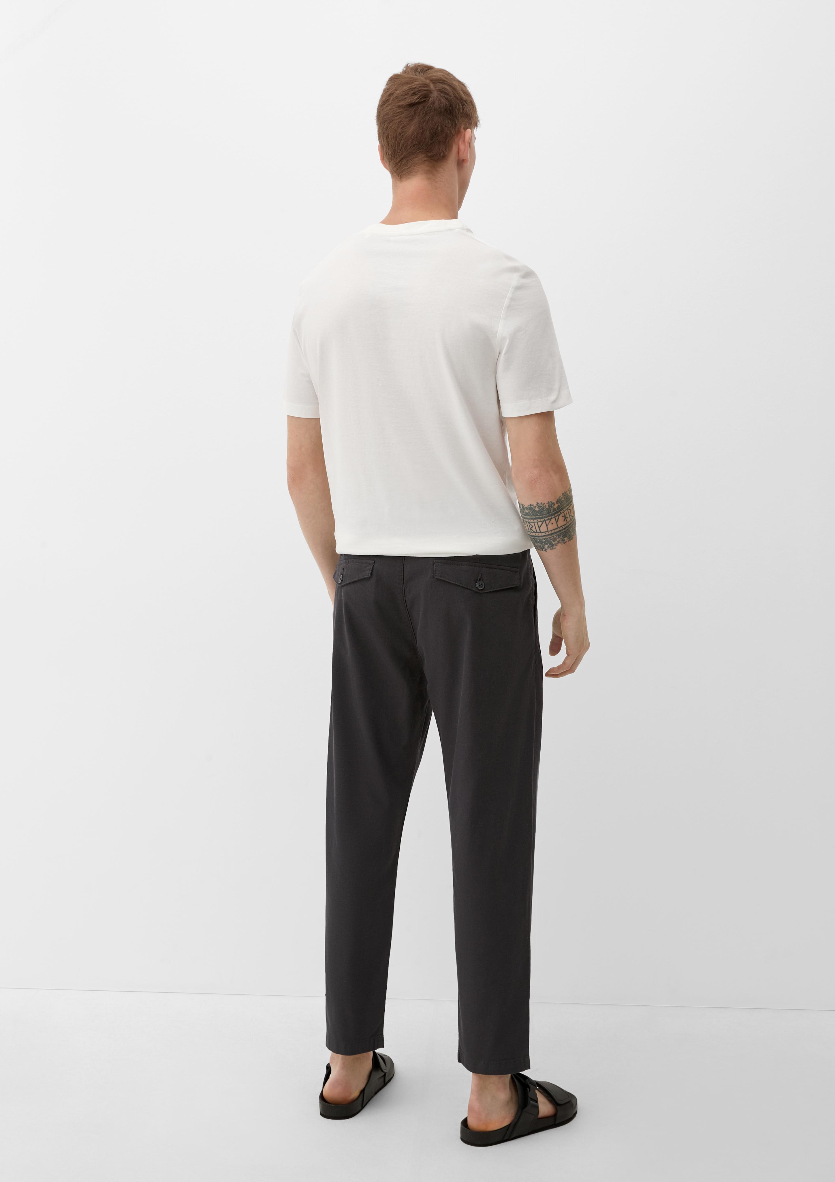 Relaxed: Stoffhose mit geradem Bein  2128965-98K4