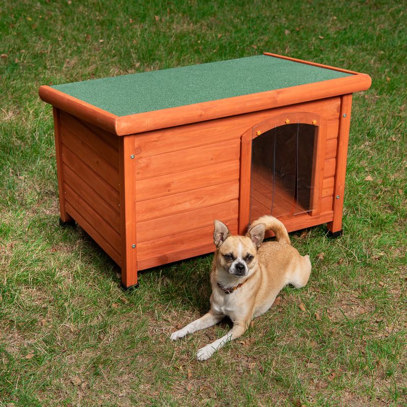 Hundehütte Woody Flachdach zu TOP-Preisen