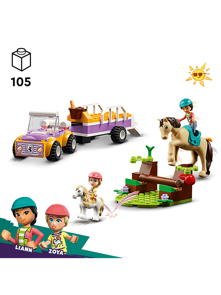LEGO LEGO® Friends 42634 Pferde- und Pony-Anhänger - ab 4 Jahren günstig kaufen onesize