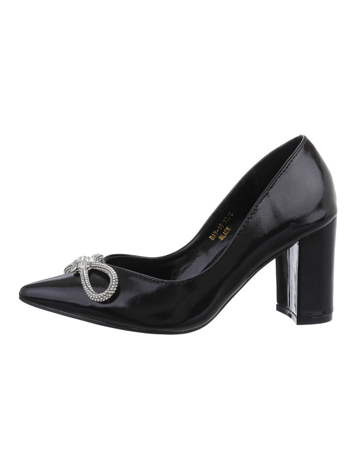 Ital-Design Pump in Schwarz günstig kaufen