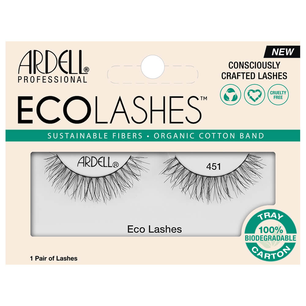 Ardell Faux-cils EcoLash n°451 Faux-Cils en frange EcoLashes, ecoresponsables et réutilsables plusieurs fois