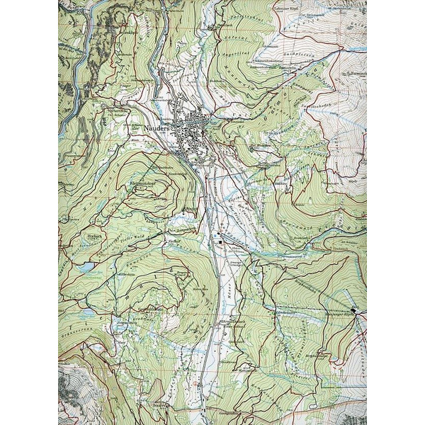 DAV Alpenvereinskarte 30/4 Ötztaler Alpen - Nauderer Berge 1 : 25 000 - Wanderkarte