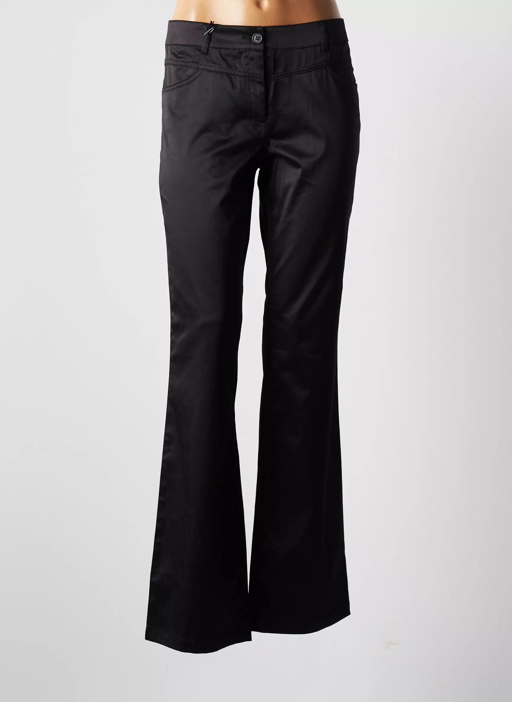 Paul Brial Pantalons Droits Femme couleur noir