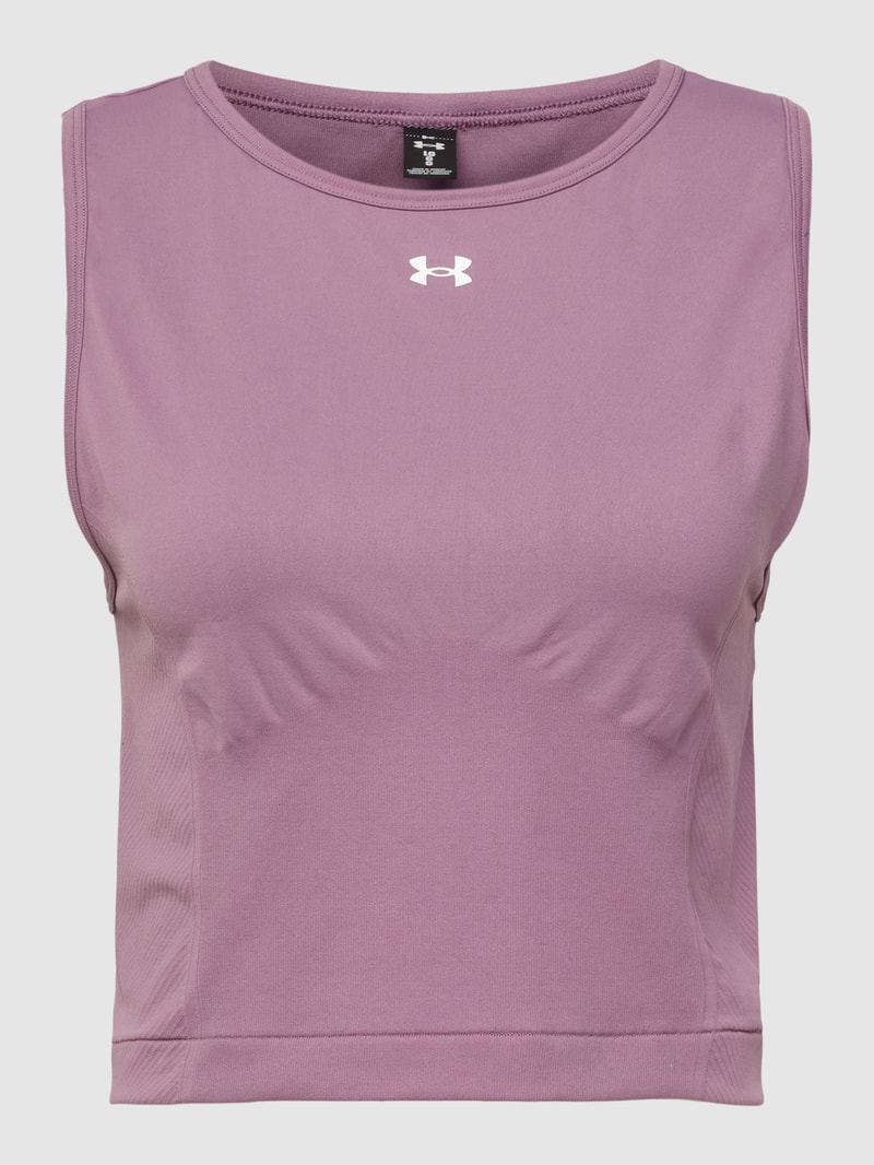 Tanktop mit Logo-Detail Modell 'Train' in mauve