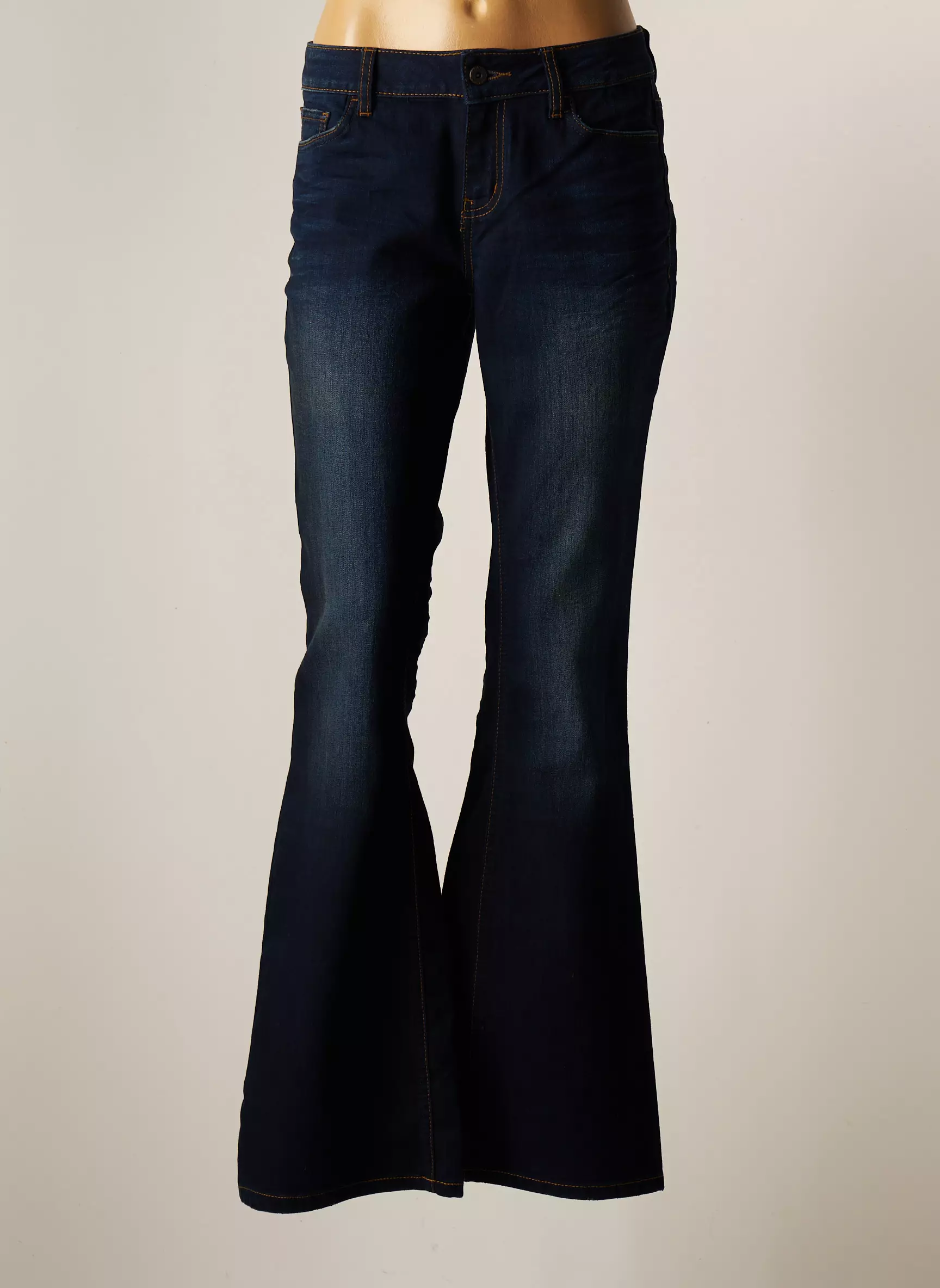 Tom Tailor Jean Flare Femme couleur bleu