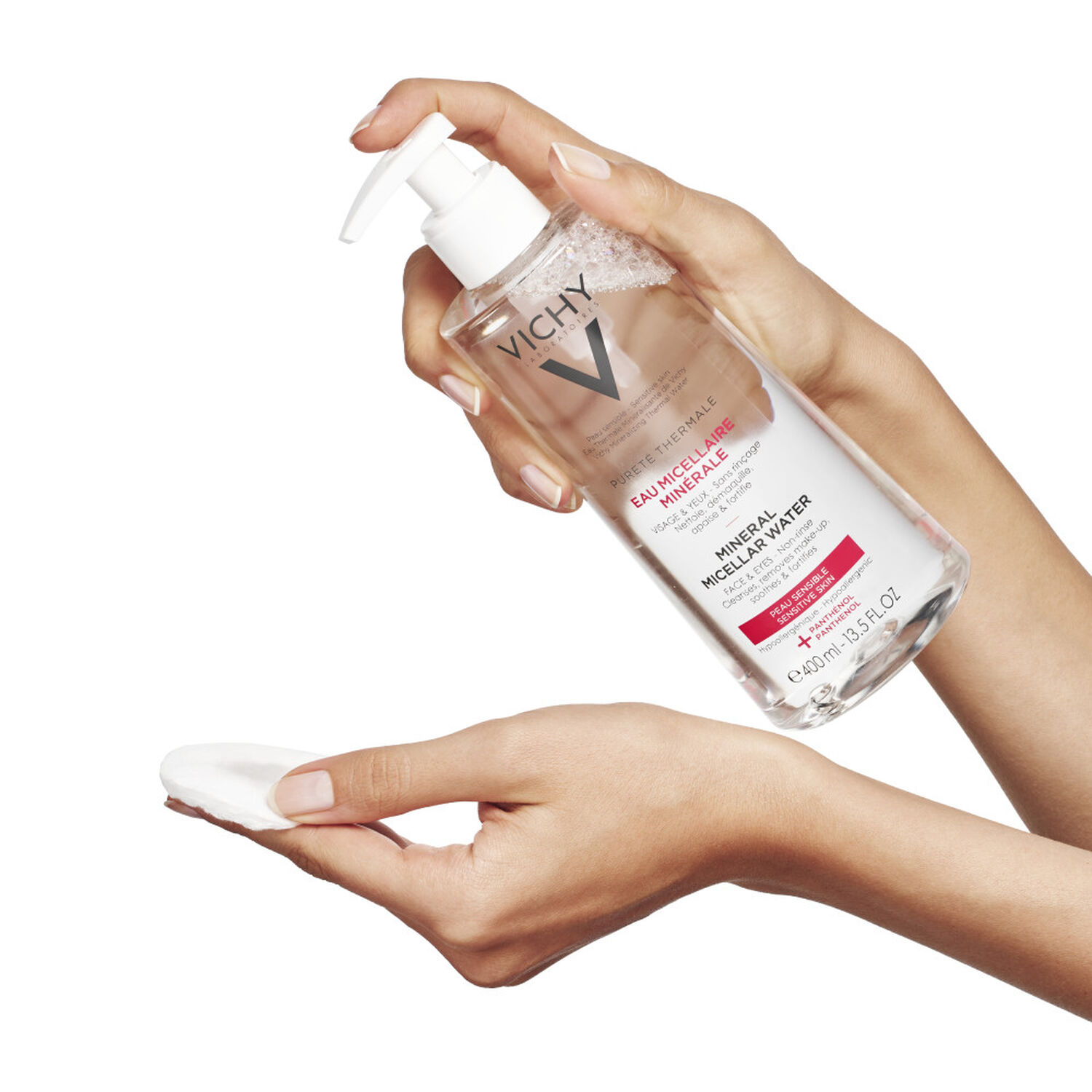 Vichy Eau Micellaire Minérale Visage et Yeux 400 ml