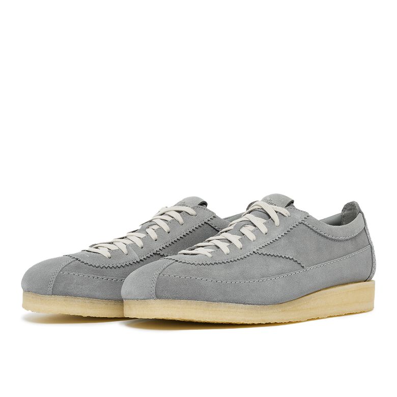 Clarks Wallabee Tor steel grey sde