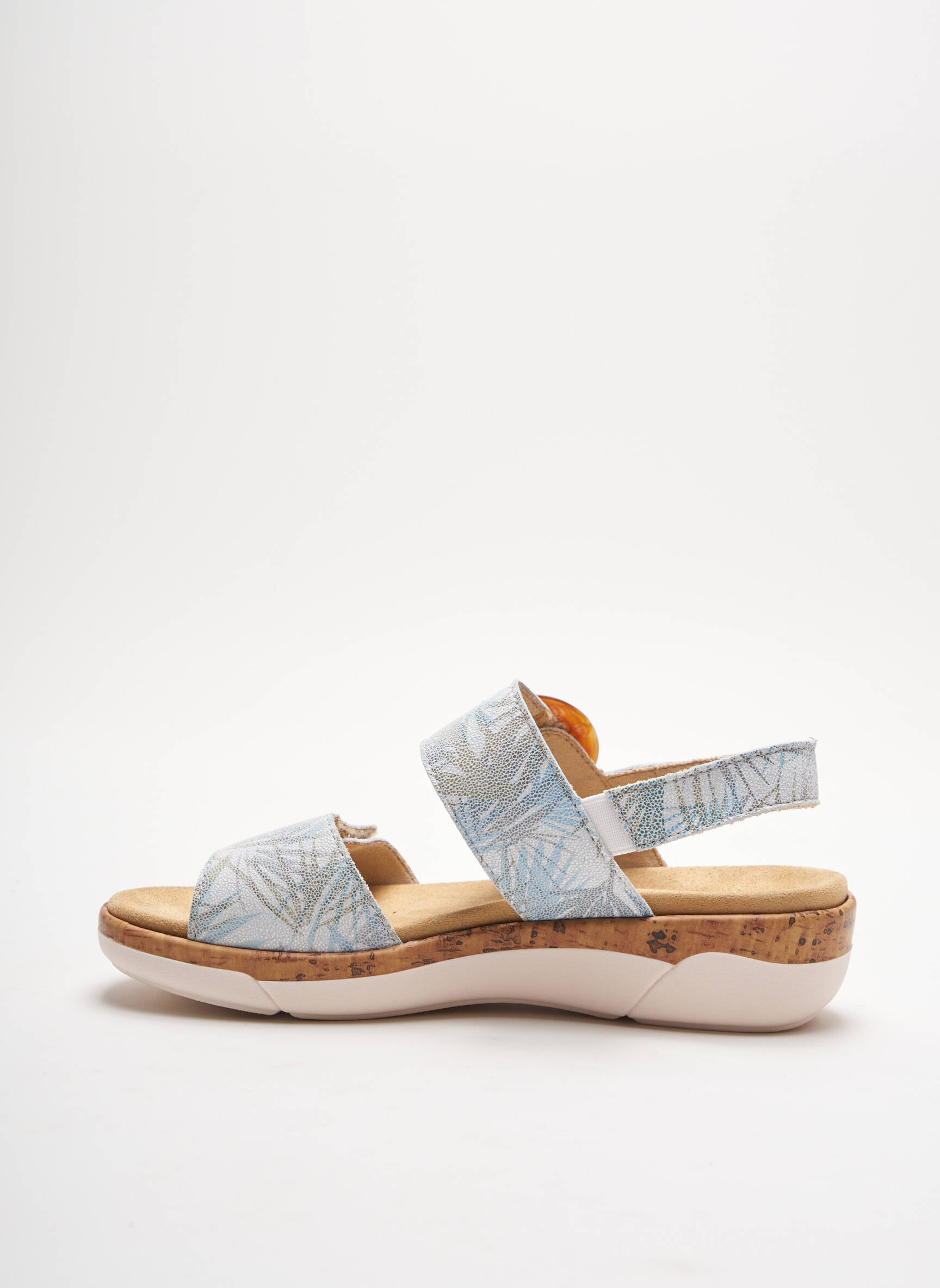 Remonte Sandales Nu Pieds Femme couleur bleu
