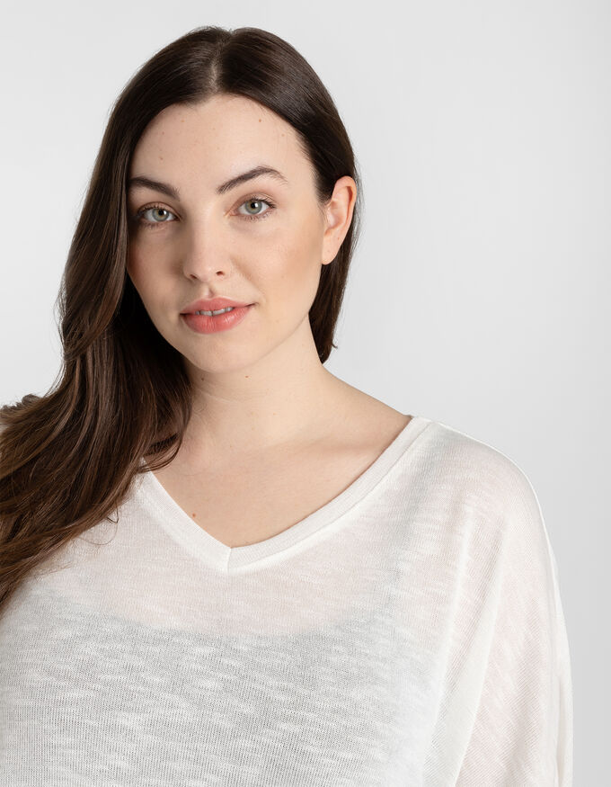 T-Shirt - Regulierbarer Saum