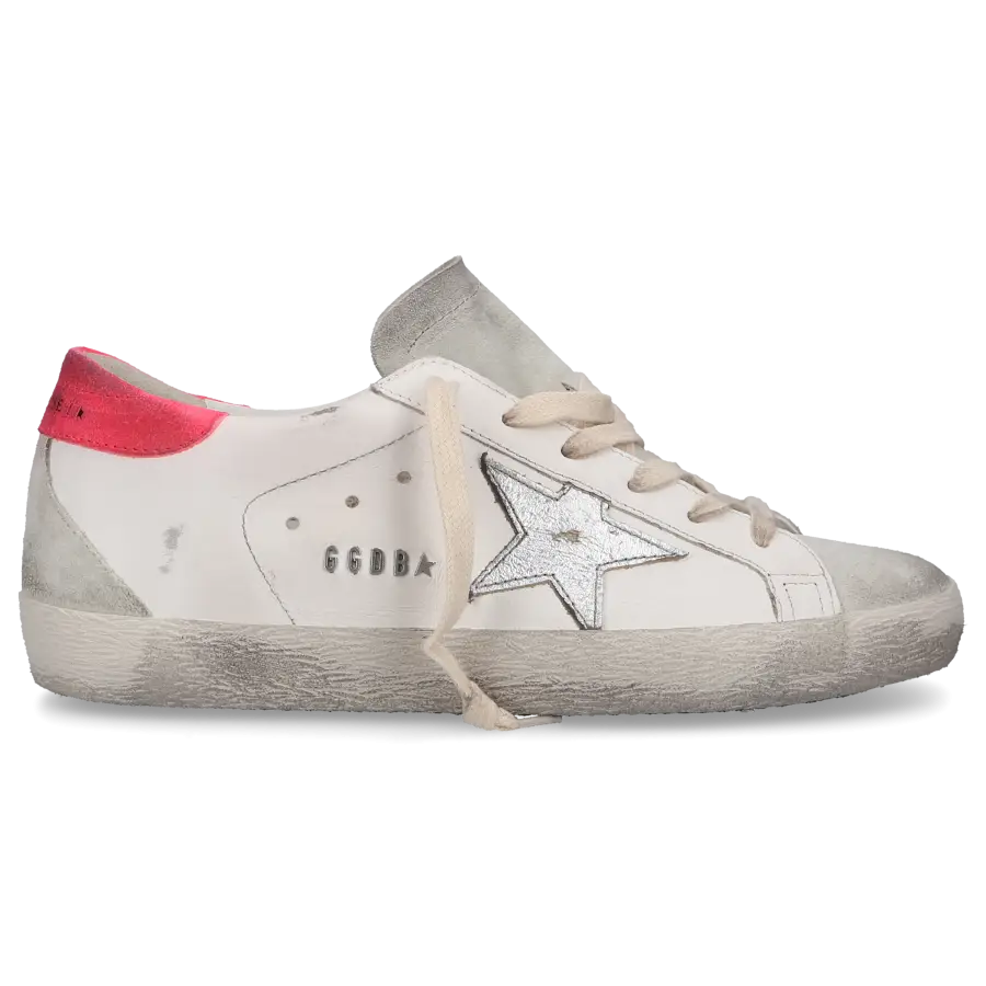 Golden Goose - Damenschuhe SUPER-STAR CLASSIC Kalbsleder - weiß