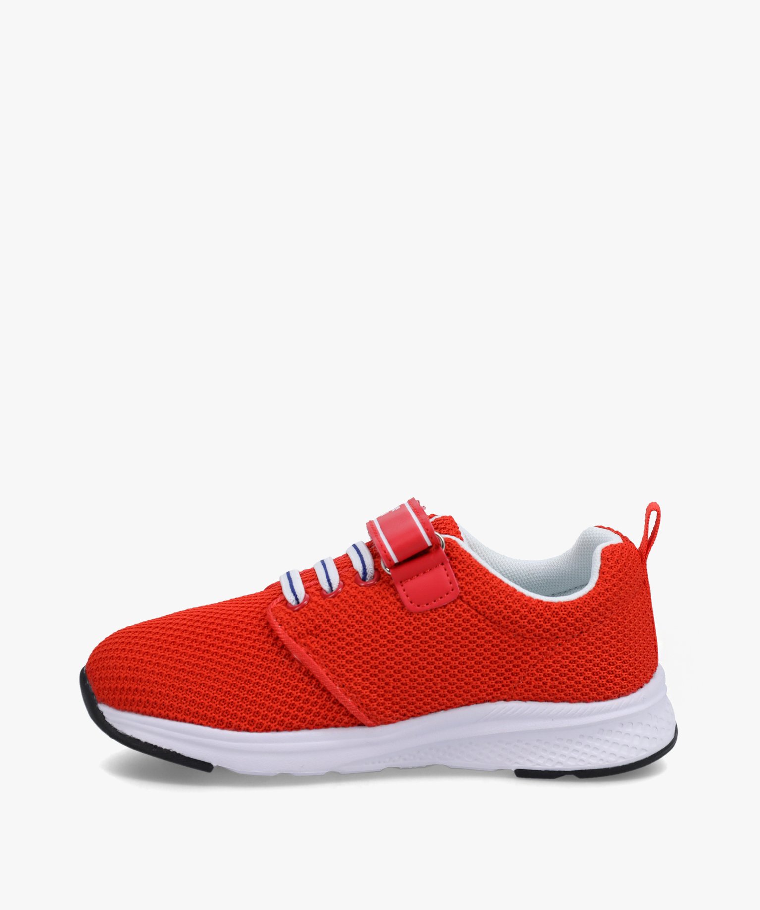 Baskets Garçon running dessus maille unie - Benetton rouge | GEMO