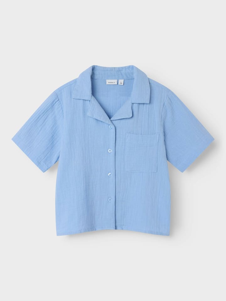 name it Kurzarmbluse NKFJASMIN SHORT SHIRT in serenity günstig kaufen