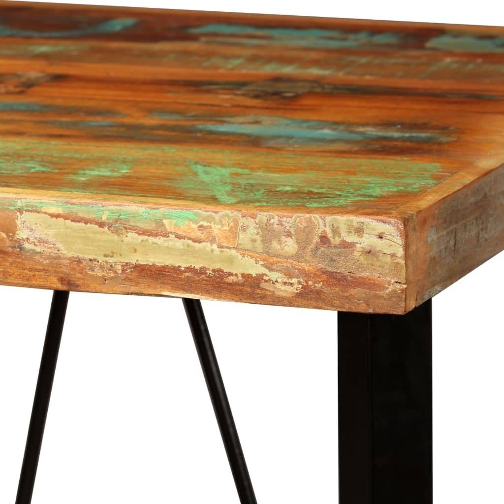 möbelando Stehtisch 295480 (LxBxH: 60x60x107 cm), aus Massivholz in recycle Optik
