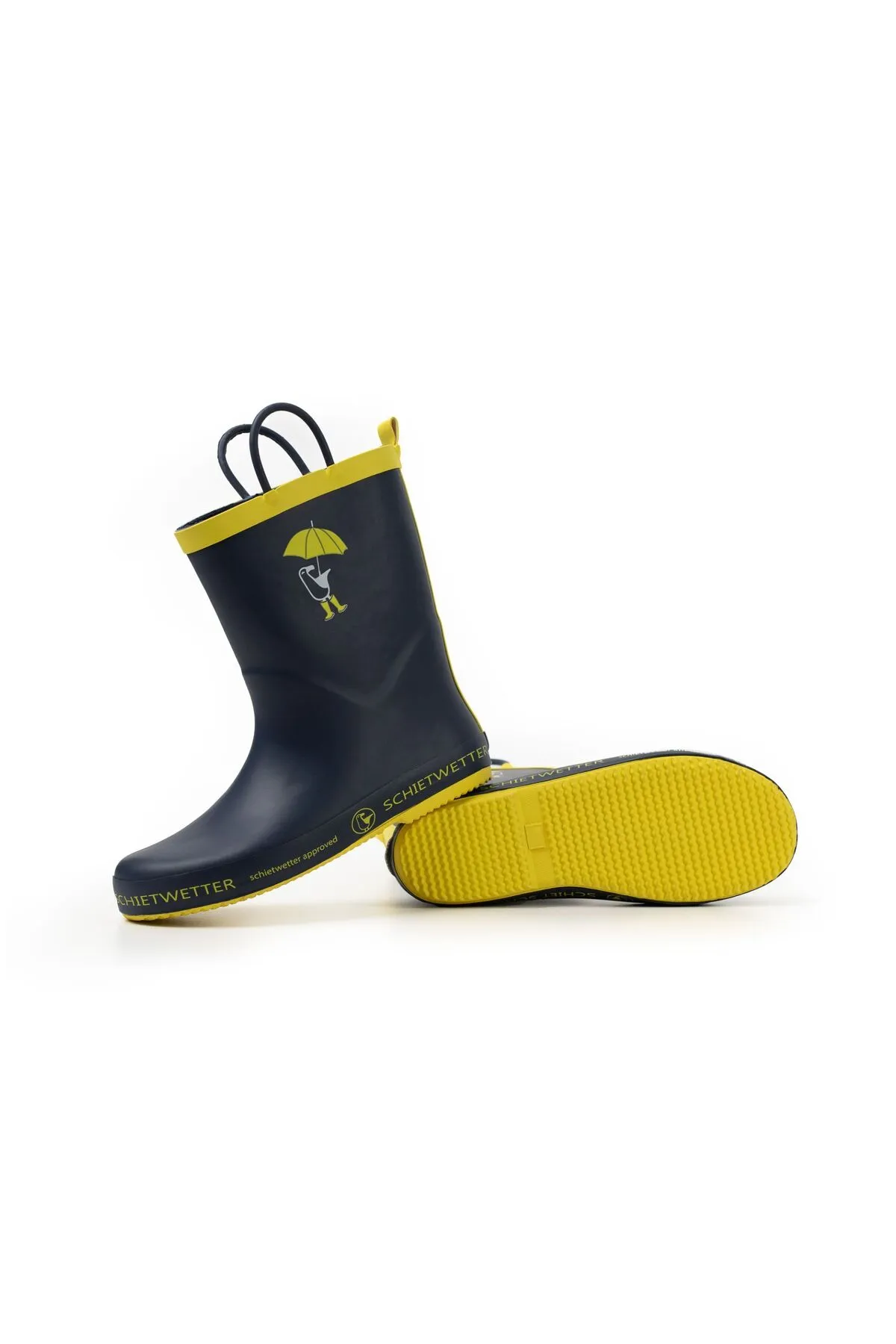 SCHIETWETTER  Schneestiefel - Blau - Blockabsatz