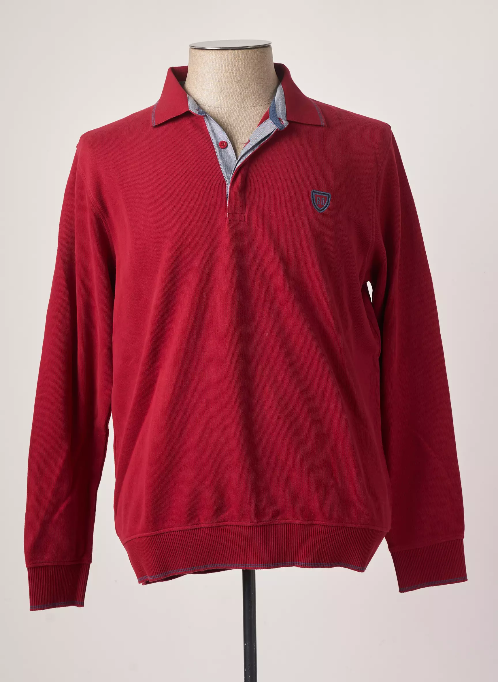 Bande Originale Polos Homme couleur rouge
