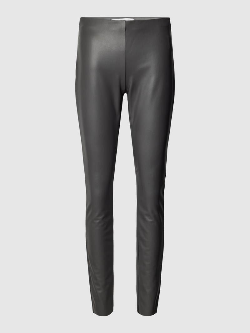 Leggings im unifarbenen Design Modell 'RESA' in anthrazit
