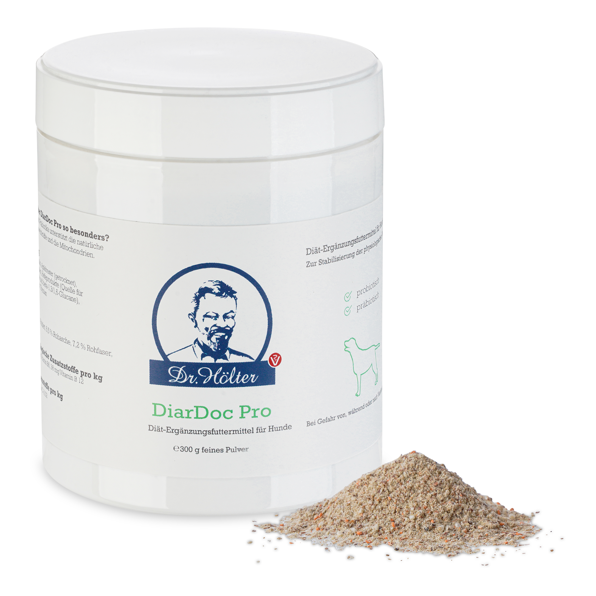 Dr. Hölter Ergänzungsfutter & Aufzucht Dr. Hölter DiarDoc Pro Probiotika Pulver 300 g