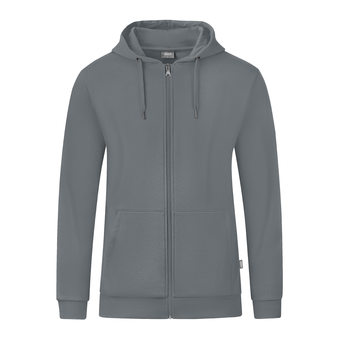 JAKO Organic Kapuzenjacke Grau F840