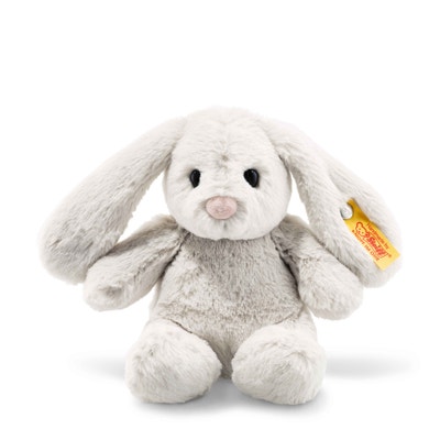 Hoppie Hase, 18 cm, hellgrau