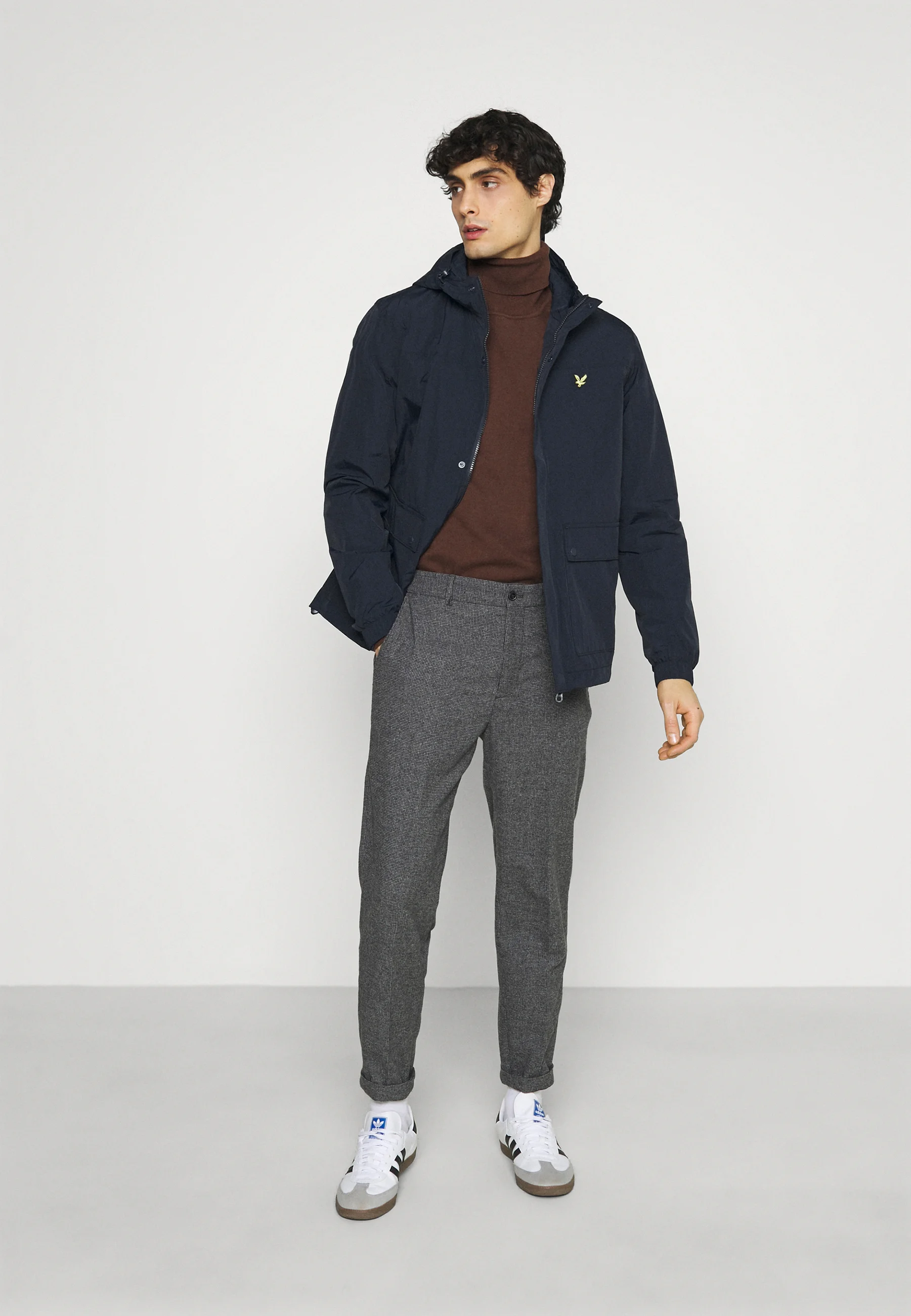 Lyle & Scott CHAQUETA CON BOLSILLO Y CAPUCHA - Chaqueta ligera