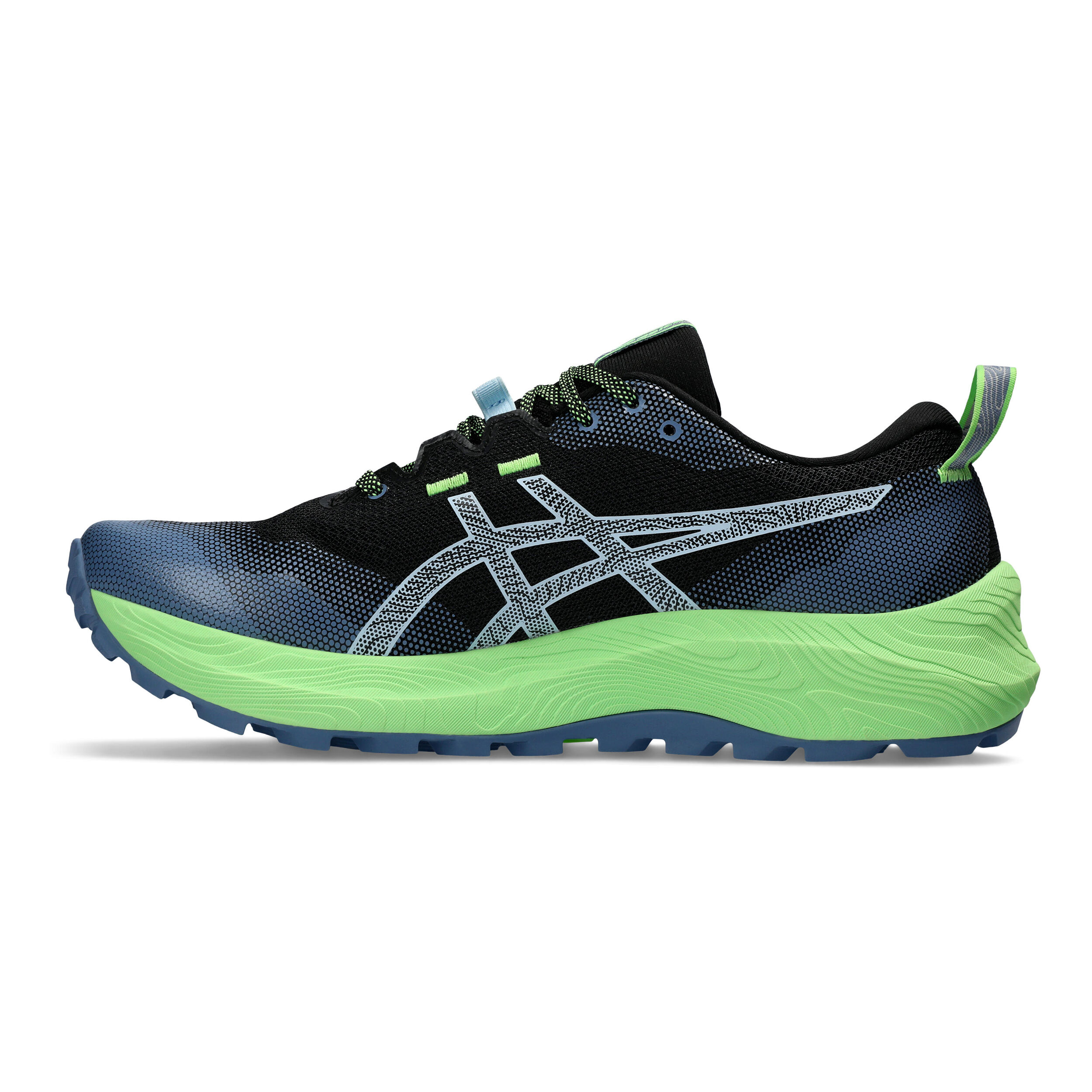 Gel-Trabuco 12 Trailschuh Herren - Blau, Neongrün