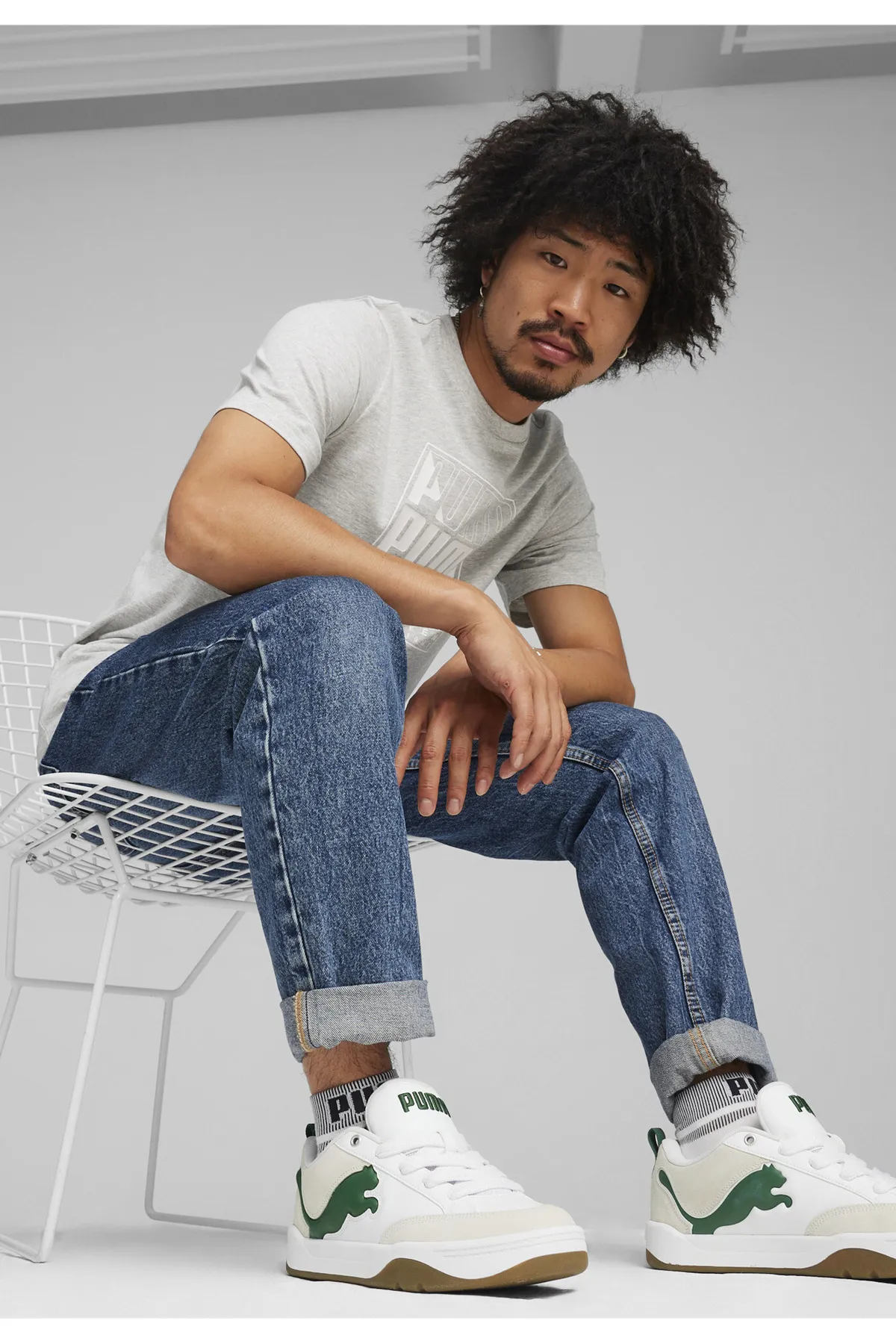 Puma  Sneaker - Weiß - Flacher Absatz