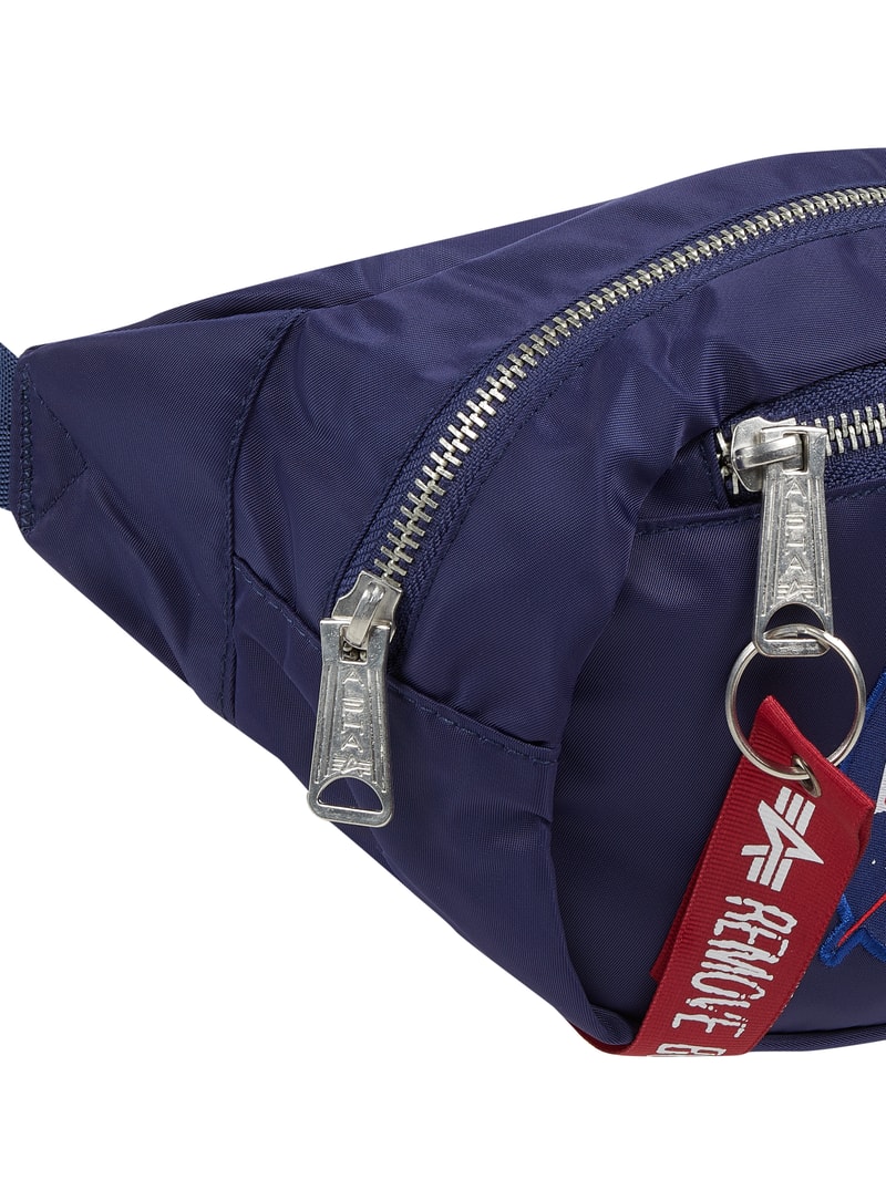 Bauchtasche aus Textil Modell 'Nasa' in marineblau