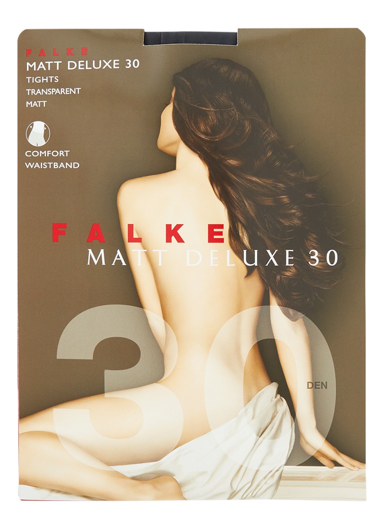 Colanți Falke Matt Deluxe grafit, 30 denieri