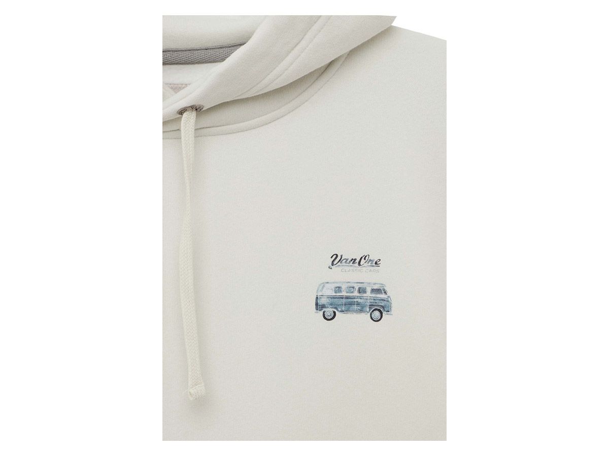 Van One Ink Weiss Herren Hoodie